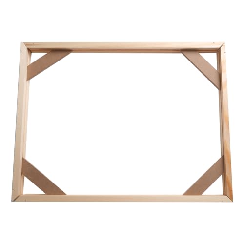 Oniissy Holz-Bilderrahmen-Set, DIY-Leinwand, Gemälde, Galerie, Wanddekoration, Heimkunst-Display, Aufhängesystem für Poster, Drucke, Fotos (20 x 30 cm) von Oniissy
