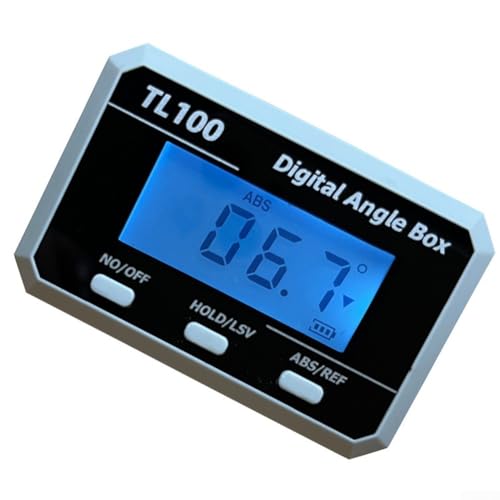 Oniissy Horizontaler Winkelmesser Winkelmesser, Elektronischer Horizontaler Winkelmesser Winkelmesser Digitaler Neigungsmesser Level Werkzeug, Stepper Hoher Elektronischer Neigungsmesser von Oniissy