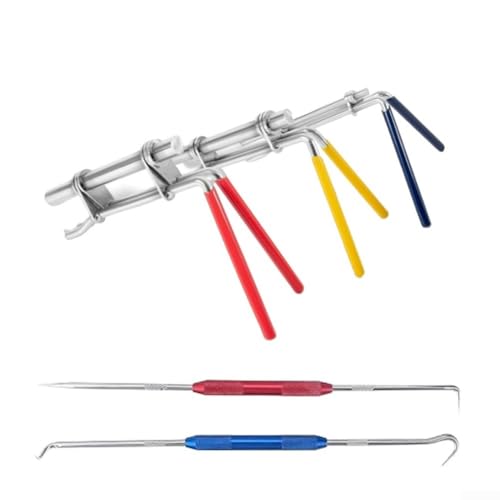 Oniissy Hydraulikdichtungs-Installations-Werkzeug-Set, 5-teiliges Set für Stangendichtung, Edelstahl-Haken und Pick-Werkzeuge für die Automobil-Marine-Zylinderreparatur Oniissy Hydraulikdichtungs-Installations-Werkzeug-Set, 5-teiliges Set für Stangendichtung, Edelstahl-Haken und Pick-Werkzeuge für die Automobil-Marine-Zylinderreparatur von Oniissy