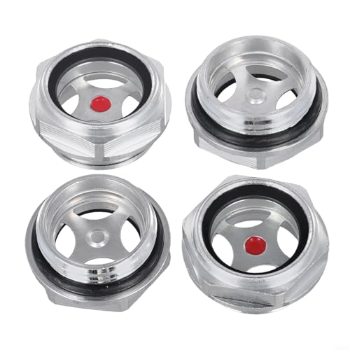 Oniissy Industrielles Luftkompressor-Ölschauglas, 2,5 cm, NPT-Ölstandsanzeige, gehärtetes Glas, Anzeige für Getriebepumpentanks Oniissy Industrielles Luftkompressor-Ölschauglas, 2,5 cm, NPT-Ölstandsanzeige, gehärtetes Glas, Anzeige für Getriebepumpentanks von Oniissy