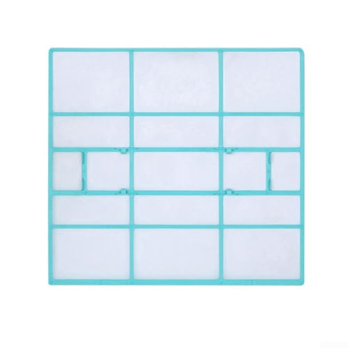 Oniissy Klimaanlagen-Filterabdeckung, Inneneinheit, Staub-Displayschutz, hängender Luftauslass-Netzschutz, staubdichtes Schutznetz für Wandmontage (76 x 71 cm) von Oniissy