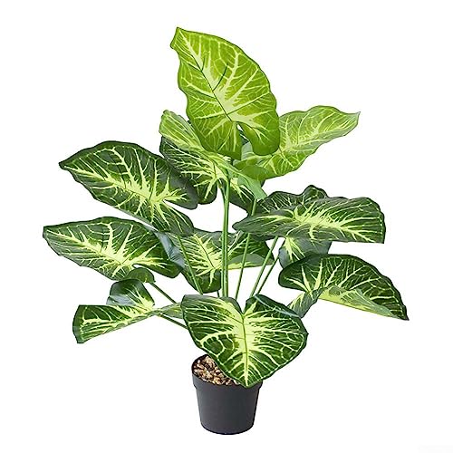 Oniissy Künstliche Pflanzen (ohne Topf) Fake Plastic Greenery UV Resistant Plants Plastic for Indoor Outdoor Home Garden Decoration Housewarming Gift #1 von Oniissy