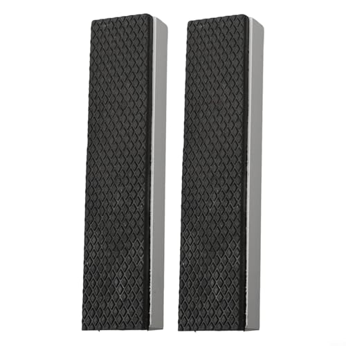 Oniissy Magnetische Schraubstock-Pads aus Aluminiumlegierung und Gummi, Schutzbacken mit starker Magnet-Adsorption und rutschfest, für Schraubstockschutz in 7,6 bis 20,3 cm Größen Pro (125 mm) von Oniissy