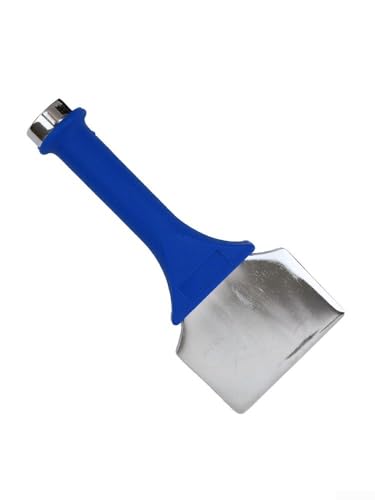 Oniissy Professionelle Teppichmontage Bolster Meißel Werkzeug für Treppenteppichinstallation mit stoßdämpfendem Griff, verchromter Stahl, robuste Klinge, 292 mm von Oniissy