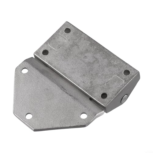 Oniissy Robustes Schrankscharnier aus Edelstahl, 500 kg Tragkraft, wasserdicht, rostfrei, Türbeschläge für Küchenschränke, Boxen, Koffer, 10 cm x 11,4 cm, Silber von Oniissy