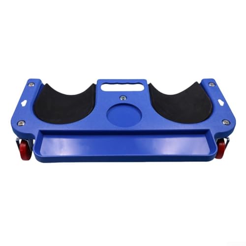 Oniissy Rollende Knieschoner aus Polyethylen, hochschlagfester Rahmen – 360-Grad-Mobilität – Gleit-Kniewagen Schutzkissen – Gartenknie – tragbares Kniepolster (blau) von Oniissy