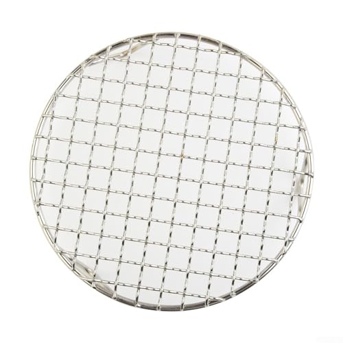 Oniissy Runder Grill mit Füßen – 165 mm/180 mm/200 mm/240 mm/295 mm – für Holzkohle-Kugelgrills – Edelstahl-Grillnetz – Luftfritteusen-Backgrill (200 mm) von Oniissy
