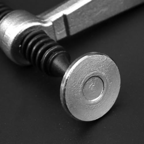 Oniissy Schnellspann-Halteklemme für Holzbearbeitungsbänke, Bank-Hundeklemmen-Werkzeug, passend für 16 mm oder 28 mm große Hundelochtische, 160 mm maximaler Spannbereich, Metallkonstruktion (28 mm) von Oniissy