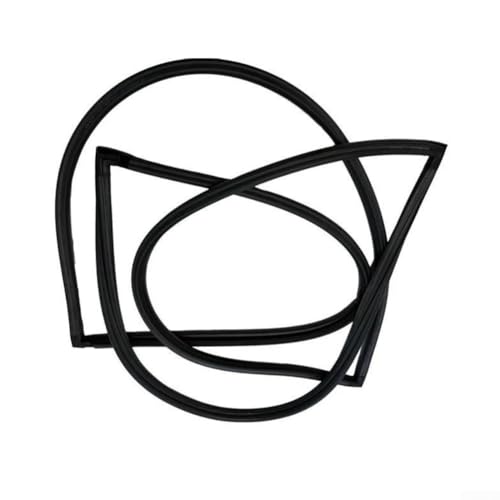 Oniissy Schwarze Gummi-Rückwandtürdichtung kompatibel mit G-Klasse W460 W461 W463 G300 G55 G65 1982-2019 OEM 4637400278 Außenteil von Oniissy