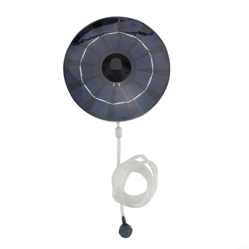 Oniissy Solarbetriebener Wasser-Sauerstoffgeber mit Luftstein-Set, schwimmendes Luftsprudler für Garten, Teich, Aquarium, Luftpumpe, Bubbler Oniissy Solarbetriebener Wasser-Sauerstoffgeber mit Luftstein-Set, schwimmendes Luftsprudler für Garten, Teich, Aquarium, Luftpumpe, Bubbler von Oniissy