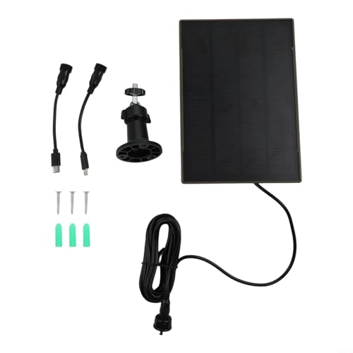 Oniissy Solarpanel Ladegerät mit 6000mAh Akku für Jagd- und Trail-Kameras, 3W 5V Monokristallin, IP66 Wasserdicht Outdoor Netzteil Kompatibel mit Oniissy Solarpanel Ladegerät mit 6000mAh Akku für Jagd- und Trail-Kameras, 3W 5V Monokristallin, IP66 Wasserdicht Outdoor Netzteil Kompatibel mit von Oniissy