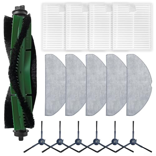 Oniissy Staubsauger-Zubehör-Ersatz-Set, Hauptseitenbürsten-Filter-Mopp-Tuch-Set, kompatibel mit Conga 8490 für Ultimate Ultra, Wischtuch-Set Oniissy Staubsauger-Zubehör-Ersatz-Set, Hauptseitenbürsten-Filter-Mopp-Tuch-Set, kompatibel mit Conga 8490 für Ultimate Ultra, Wischtuch-Set von Oniissy