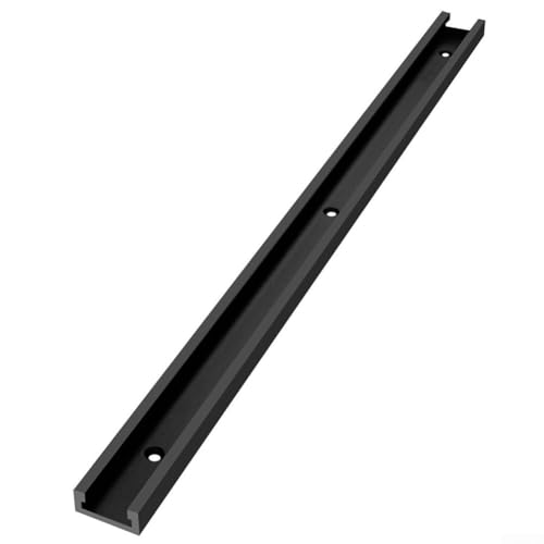 Oniissy T-Nut-Gehrungsschiene 300–600 mm, Aluminiumlegierung, Vorrichtung, Schlitz, Gehrungsschlitzschiene für Tischsäge, Frästisch, Tisch, verstellbares Holzbearbeitungswerkzeug (400 mm) von Oniissy