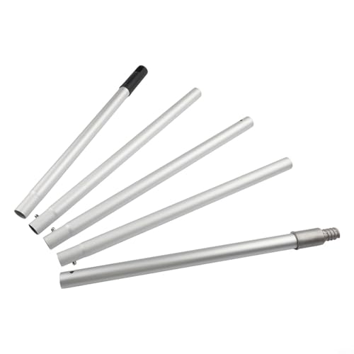 Oniissy Teleskop-Verlängerungsstange mit 9 Abschnitten, verstellbarer Griff aus Aluminiumlegierung von 0,4 m bis 3,6 m für hohe Decken, Fenster, Ventilatoren, Spinnweben, kompatibel mit von Oniissy