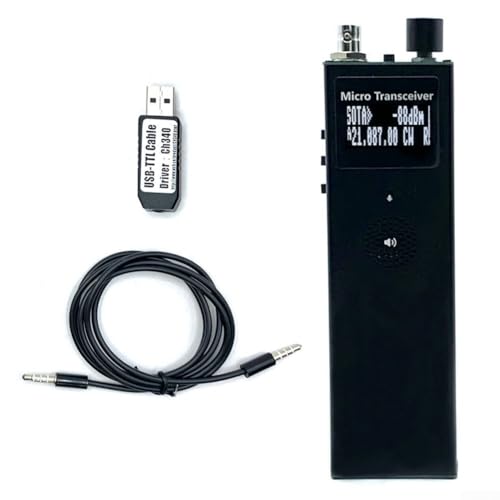 Oniissy USDX 0 5 MHz ~ 30 MHz tragbarer Transceiver mit CW AM SSB, 4-Band-Abdeckung, eingebauter Lautsprecher und Kompatibilität mit FT8 JT65 FT4 Modi Oniissy USDX 0 5 MHz ~ 30 MHz tragbarer Transceiver mit CW AM SSB, 4-Band-Abdeckung, eingebauter Lautsprecher und Kompatibilität mit FT8 JT65 FT4 Modi von Oniissy