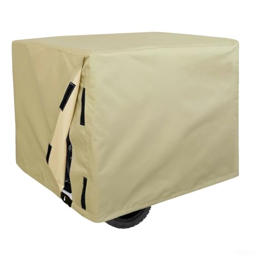 Oniissy Wasserdichte robuste 210D Oxford Generator Schutzhülle 66.0 cmx 50.8 cm x 50.8 cm, reißfester Outdoor-Ausrüstungsschild mit PVC-Beschichtung, winddichter Schnalle u von Oniissy