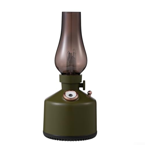 Oniissy Wiederaufladbarer Vintage-Luftbefeuchter mit Diffusor für ätherische Öle und verstellbarem Nachtlicht, für ultrafeinen Nebel für tiefe Hydratation und feuchtigkeitsspendende Haut, leise (grün) Oniissy Wiederaufladbarer Vintage-Luftbefeuchter mit Diffusor für ätherische Öle und verstellbarem Nachtlicht, für ultrafeinen Nebel für tiefe Hydratation und feuchtigkeitsspendende Haut, leise (grün) von Oniissy
