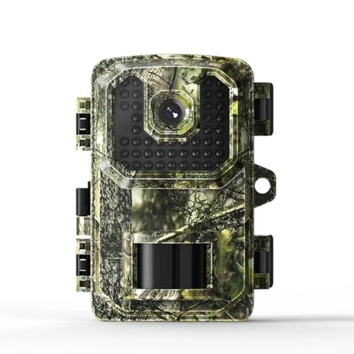 Oniissy Wildkamera 16MP 4K Trail Kamera mit 43 IR LEDs Nachtsicht 0.8s Bewegungsaktivierte IP66 Wasserdichtes Design für Garten Kamera Falle und Outdoor Natur Wildlife Scouting von Oniissy
