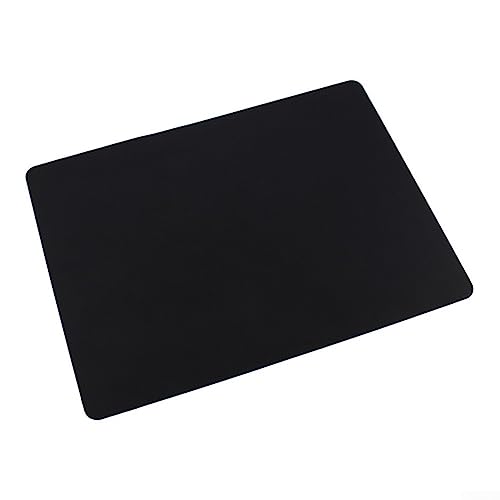 Silikon-Tischset, groß, quadratisch, Wärmedämmung, rutschfest, für Küchentheke, Tisch und mehr, wasserdicht und wiederverwendbar, 40 x 30 cm, Schwarz von Oniissy