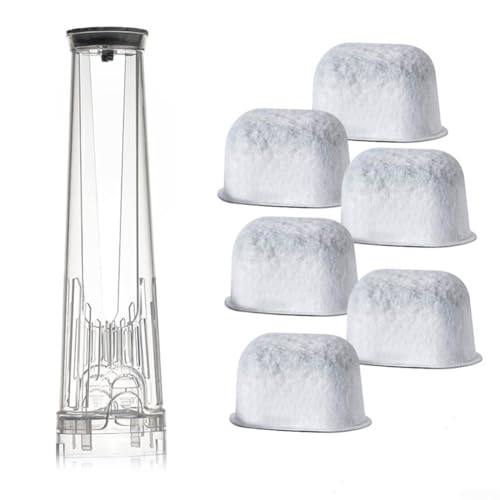 Starter Kit Ersatz-Kaffeemaschine – mit Wasserfilterhalter und 6 Ersatzfiltern – Kaffeemaschinen-Zubehör für NJ CFN601 602 701 702 801 802 CPF301 307 von Oniissy
