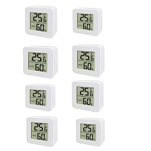 Oniissy Thermometer für den Innenbereich, Hygrometer LCD Smarts Hygrometer, hochpräziser Sensor für Haus, Gewächshaus, Büro, Haus, Garten, Weinkeller-UU0168290003 von Oniissy