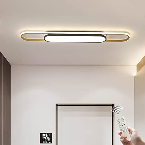 Oninio Moderne Deckenleuchte, LED-Deckenleuchte, dimmbare Acryl-Deckenleuchte mit Fernbedienung, für Küche, Esszimmer, Garderobe, Flur von Oninio