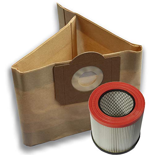 10 Staubsaugerbeutel + Filter geeignet Scheppach ASP20-ES 20L Nass-Trockensauger 10 Staubsaugerbeutel + Filter geeignet Scheppach ASP20-ES 20L Nass-Trockensauger von Onkel-Toms-Stauboase