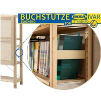 2x Buchstütze Für Ikea Ivar 30cm | No Magnets 2 St. Inkl. Halterung Pinnwand Notizen 2x Buchstütze Für Ikea Ivar 30cm | No Magnets 2 St. Inkl. Halterung Pinnwand Notizen von OnkelzDesign