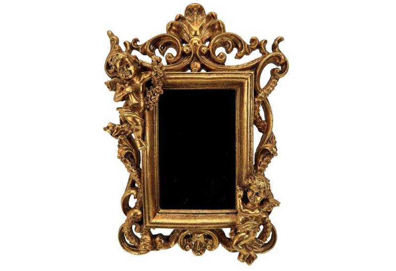 Online-Fuchs Bilderrahmen im Barrock Stil mit Engeln im schwarz goldenen Vintage Look, für 1 Bilder, Rahmengröße ca. 20 x 28 cm, für Bilder von 9 x 14 cm Größe Online-Fuchs Bilderrahmen im Barrock Stil mit Engeln im schwarz goldenen Vintage Look, für 1 Bilder, Rahmengröße ca. 20 x 28 cm, für Bilder von 9 x 14 cm Größe von Online-Fuchs