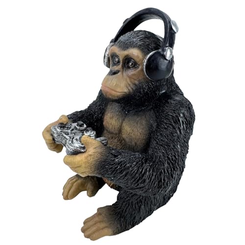 Online Fuchs Dekofigur Gamer AFFE mit Controller & Kopfhörern - 17 cm groß - Deko für Xbox Series X S und Playstation PS5 - Geldgeschenke zum Geburtstag - Geschenkidee für Mädchen, Jungs, Teenager Online Fuchs Dekofigur Gamer AFFE mit Controller & Kopfhörern - 17 cm groß - Deko für Xbox Series X S und Playstation PS5 - Geldgeschenke zum Geburtstag - Geschenkidee für Mädchen, Jungs, Teenager von Online Fuchs