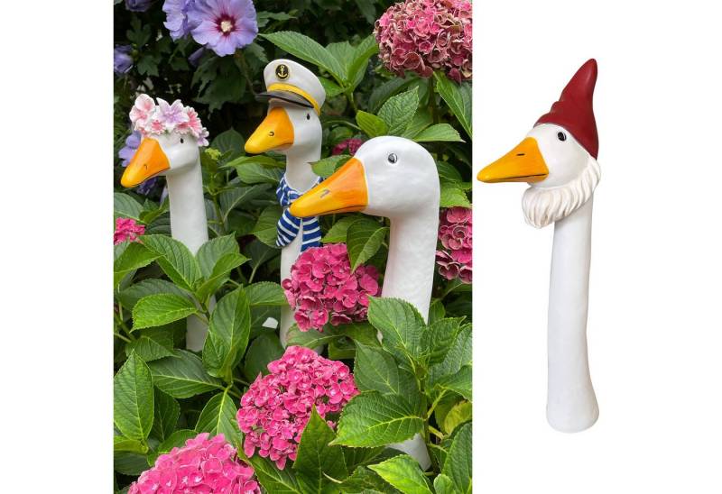 Online-Fuchs Gartenfigur Gänsehals Gartenstecker Gans - lustige Deko Gartenfiguren, Beetstecker, Gänsekopf für außen, 35 bis 38 cm groß Online-Fuchs Gartenfigur Gänsehals Gartenstecker Gans - lustige Deko Gartenfiguren, Beetstecker, Gänsekopf für außen, 35 bis 38 cm groß von Online-Fuchs