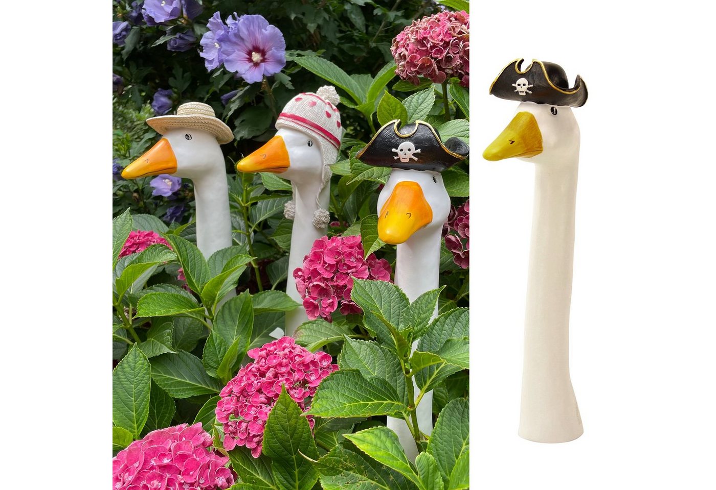 Online-Fuchs Gartenfigur Gänsehals Gartenstecker Gans - lustige Deko Gartenfiguren, Beetstecker, Gänsekopf für außen, 35 bis 38 cm groß Online-Fuchs Gartenfigur Gänsehals Gartenstecker Gans - lustige Deko Gartenfiguren, Beetstecker, Gänsekopf für außen, 35 bis 38 cm groß von Online-Fuchs