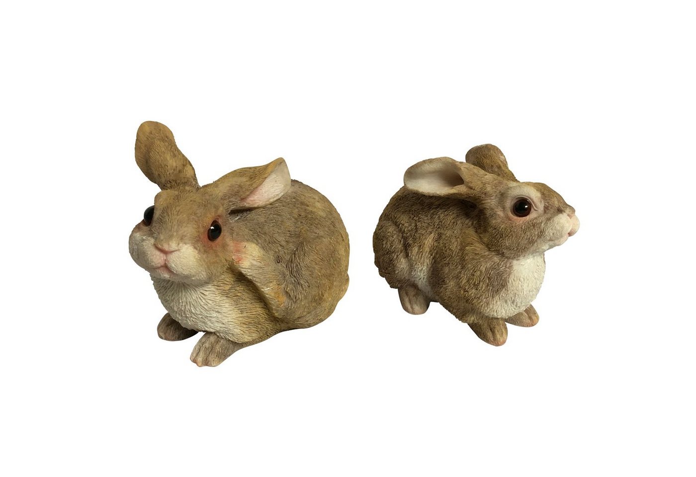 Online-Fuchs Gartenfigur Niedliche Deko Hasen, Kaninchen - Gartenfiguren Tiere Hase groß, Für außen geeignet von Online-Fuchs