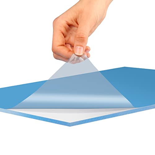 Online-GalleryKing Acrylglas 60 x 110 cm (600 x 1100 mm - 4 mm) Größe und Stärke wählbar - UV-beständig - Kunststoffplatte | Transparent | Scheibe | Zuschnitt von Online-GalleryKing