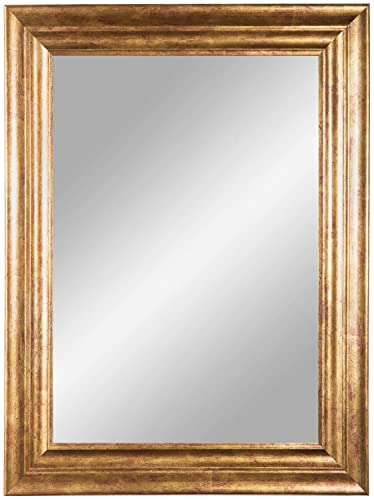 Online-GalleryKing Wandspiegel nach Maß 80 x 70 cm Gold Barock Shabby Vintage für | Flur | Badezimmer | Wohnzimmer | Schlafzimmer | Spiegel Rahmen OGK-EH22 von Online-GalleryKing