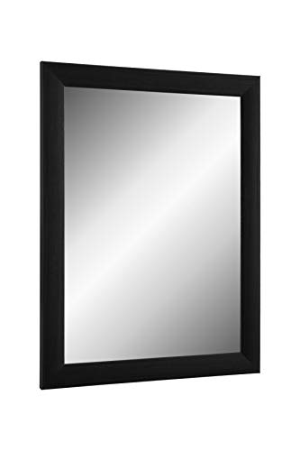 TheMIRROR – Gerahmter Wandspiegel aus echtem Glas 60 x 50 cm – Maßanfertigung in Kiefer Schwarz Ideal als Flur- oder Salonspiegel – Inkl. Metallaufhängern und Montagematerial TheMIRROR – Gerahmter Wandspiegel aus echtem Glas 60 x 50 cm – Maßanfertigung in Kiefer Schwarz Ideal als Flur- oder Salonspiegel – Inkl. Metallaufhängern und Montagematerial von Online-GalleryKing