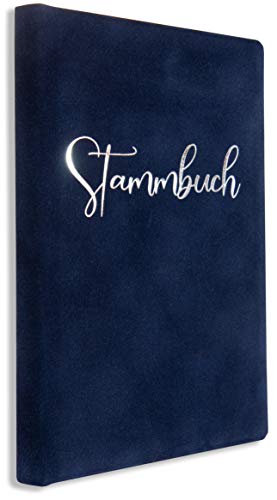 Stammbuch Hochzeit Blau Letra Stammbuch der Familie Standesamt von online-stammbuch