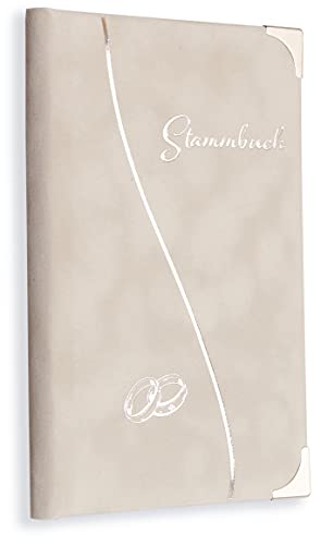 Stammbuch der Familie grau Onada Klemmschiene Stammbuch Hochzeit von online-stammbuch