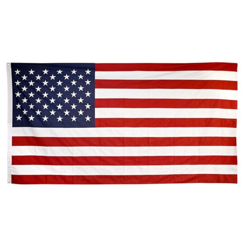 Online Stores Amerikanische Baumwoll-Flagge, 1,5 x 2,9 m von Online Stores