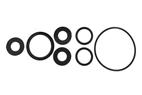 Online Trade Counter Lay Z Lazy Spa kompatibles Gummidichtungsset – 7-teiliges Set mit Gebläse A, B/C Kupplung, Filtermutter und Pumpen-O-Ringen – robustes OEM-Ersatzzubehör für die Leckreparatur von Online Trade Counter