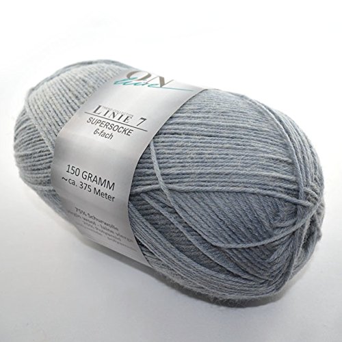 ONline Linie 7 Supersocke 6-fach 0019 150g Sockenwolle von Online