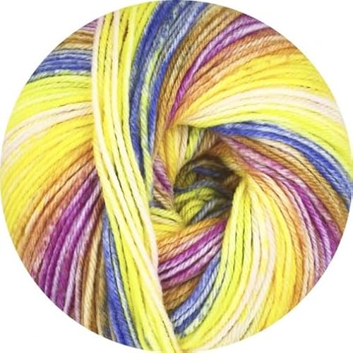 ONline Linie 12 Street Design Color 131 - Gelb/Blau/Lila von ONline Garne
