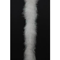 Weihnachts-Spezial Weiße Marabou Boa Mit Iris Lurex Für Ihren Dekorationsbaum 72 Inches von OnlineFeathers