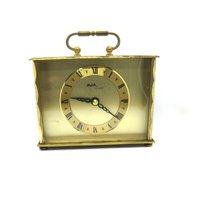 Vintage Uhr/Avia Manteluhr Kutschenuhr Retro Germany Arbeitsuhr von OnlineRetroEmporium