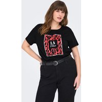 ONLY CARMAKOMA Kurzarmshirt "CARBOOSTERY LIFE SS REG TEE JRS BS" ONLY CARMAKOMA Kurzarmshirt "CARBOOSTERY LIFE SS REG TEE JRS BS" von Only Carmakoma
