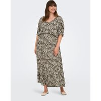 ONLY CARMAKOMA Sommerkleid "CARCHIANTI S/S CALF DRESS WVN NOOS" mit Volant ONLY CARMAKOMA Sommerkleid "CARCHIANTI S/S CALF DRESS WVN NOOS" mit Volant von Only Carmakoma