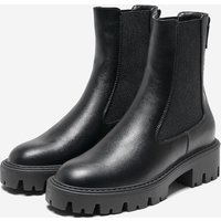 ONLY Shoes Chelseaboots "ONLBETTY-1", Blockabsatz, Stiefelette, Schlupfschuh mit Stretcheinsatz von Only Shoes