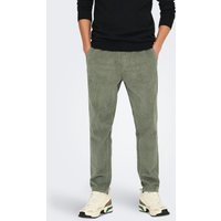 ONLY & SONS Cordhose "ONSLINUS TAP CORDUROY 0185 PANT NOOS" von Only & Sons