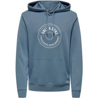 ONLY & SONS Kapuzensweatshirt "ONSLAMER REG INTERLOCK SWEAT HOODIE" von Only & Sons