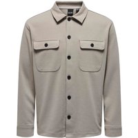 ONLY & SONS Langarmhemd "ONSNEWKODYL OVERSHIRT SWEAT NOOS" von Only & Sons